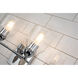 Fun Finial 2 Light 15 inch Polished Chrome Vanity Light Wall Light